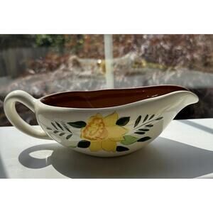 Vintage Stangl Country Garden Gravy Boat